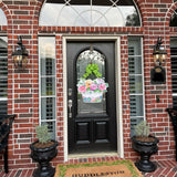 Caroline Tabacco Leaf Cache Pot Door Hanger