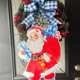 Kris Kringle Santa Door Hanger