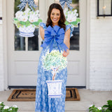 Amy Boxwood Door Hanger