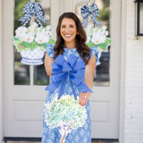 Amy Boxwood Door Hanger