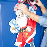 Kris Kringle Santa Door Hanger
