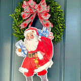 Kris Kringle Santa Door Hanger