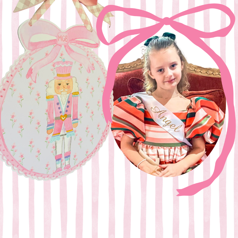 The Mary Grace Baker Nutcracker Door Hanger