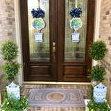Amy Boxwood Door Hanger
