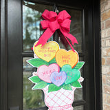 Juliet Valentine's Cache Pot Door Hanger
