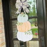 Tatum Pumpkin Stack Door Hanger - Be Sweet Ink x HTH