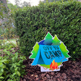 Off to Camp Door Hanger