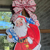 Kris Kringle Santa Door Hanger