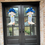 Rodeo Boot and Hat Door Hanger