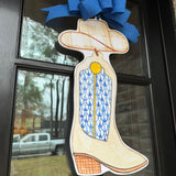Rodeo Boot and Hat Door Hanger
