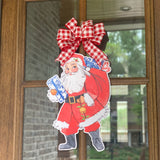 Kris Kringle Santa Door Hanger
