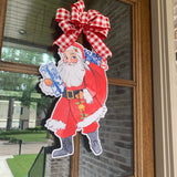Kris Kringle Santa Door Hanger