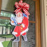 Kris Kringle Santa Door Hanger