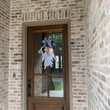 Keeke the Blue & White Angel Door Hanger