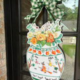 Sanderson Halloween Witches Vase Door Hanger
