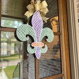 Maddie Fleur de Lis Door Hanger