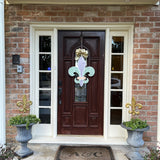 Maddie Fleur de Lis Door Hanger
