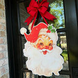Red Vintage Old Saint Nick - HTH x Stylin' Brunette