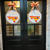 H-Town Baseball Door Hanger