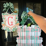 Reindeer Crest Door Hanger