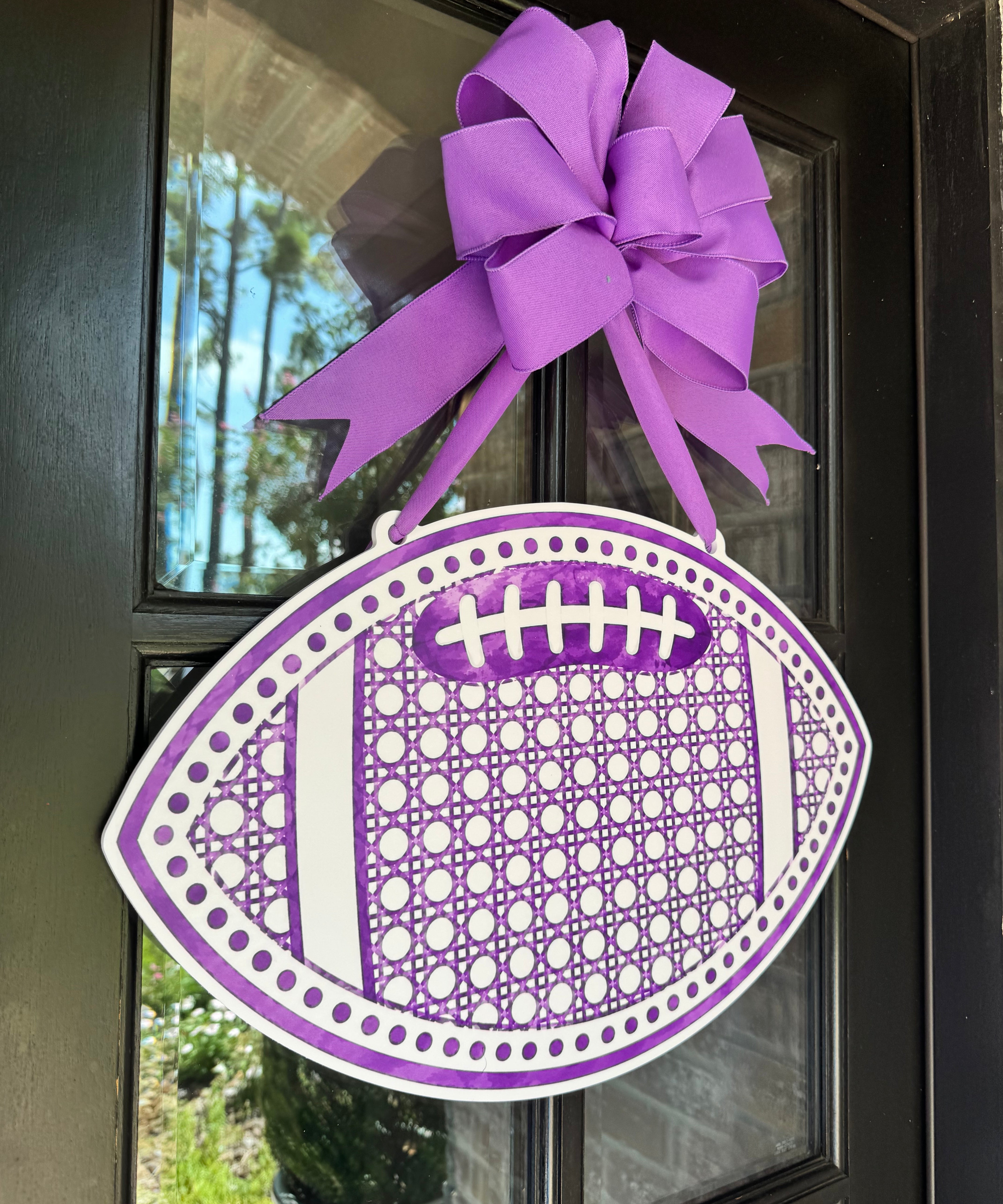 Rattan Football with Dots - Multiple Colorways