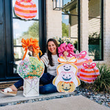 JOYful Mum Door Hanger - Porch Pumpkins x HTH