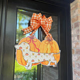 Seaside Bud Fall Door Hanger