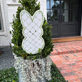 Preppy Trellis Peep Pot Stake