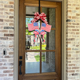 Sweet Land of Liberty Flags Door Hanger