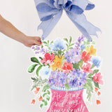 Floral Pink Easter Vase - Be Sweet Ink x HTH