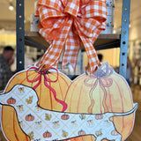 Seaside Bud Fall Door Hanger