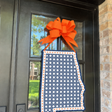 Rattan Alabama with Dots Door Hanger - (multiple colorways)