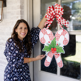 Claire Rattan Red Candy Cane