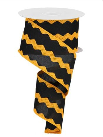 Black with Orange Ric Rack.JPG