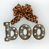 BOO Halloween Door Hanger