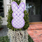 Preppy Trellis Peep Pot Stake