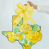 The Yellow Rose of Texas Door Hanger