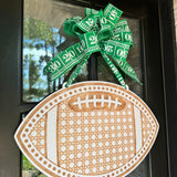 Rattan Football with Dots - Multiple Colors