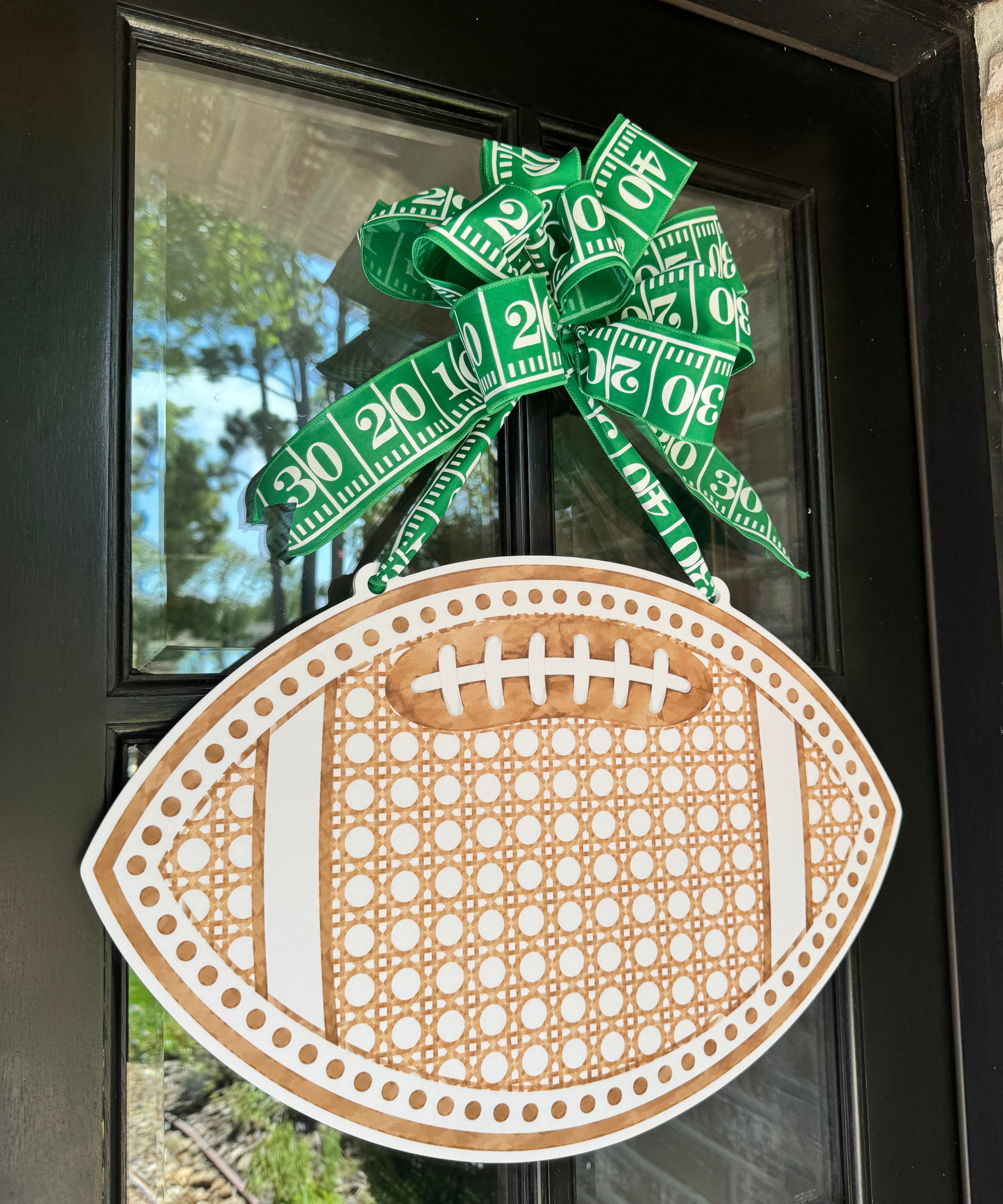 Rattan Football with Dots - Multiple Colorways
