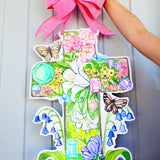 "More Precious than Rubies" Cross Door Hanger - Brianna Cannon x Home Themed Home