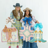 Wildflower Saddle Door Hanger - HTH x Lauren Clyburn Art