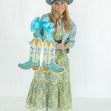 Wildflower Boots Single Door - HTH x Lauren Clyburn Art