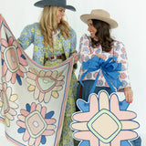 Round Top Wildflower Door Hanger HTH x Lauren Clyburn Art
