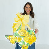 The Yellow Rose of Texas Door Hanger