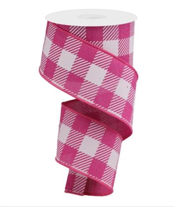 Hot Pink and White Gingham.JPG