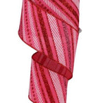 Hot Pink with Pink Diagonal Stripes.JPG