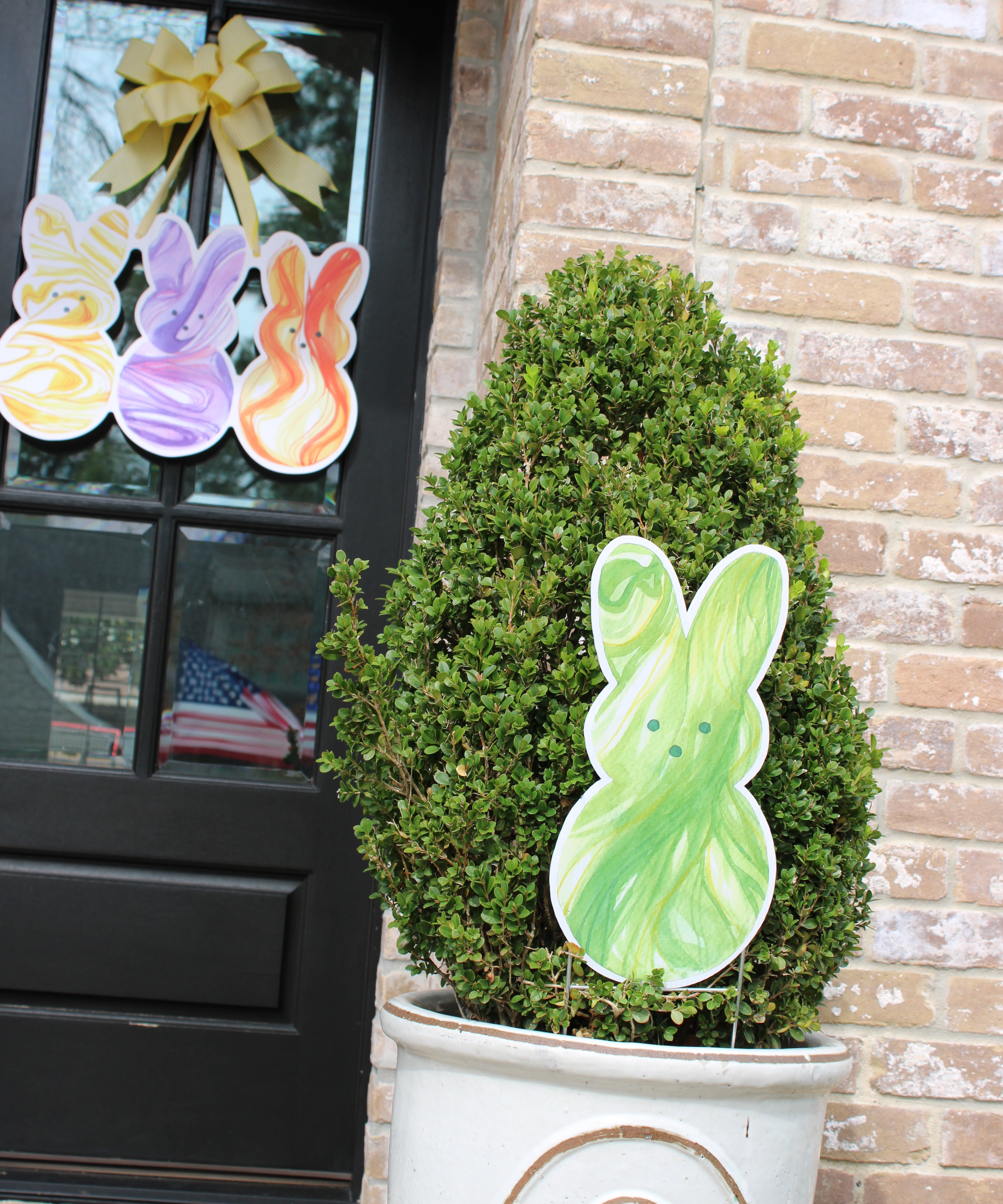 Marbled Peep Pot Stake