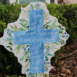 The Faithful Cross Yard Stake - Be Sweet Ink x HTH