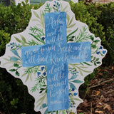 The Faithful Cross Yard Stake - Be Sweet Ink x HTH