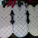 Preppy Peep Trio - Pink, Blue and Green